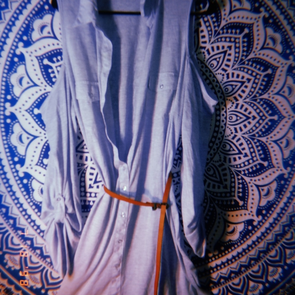 Light blue dress